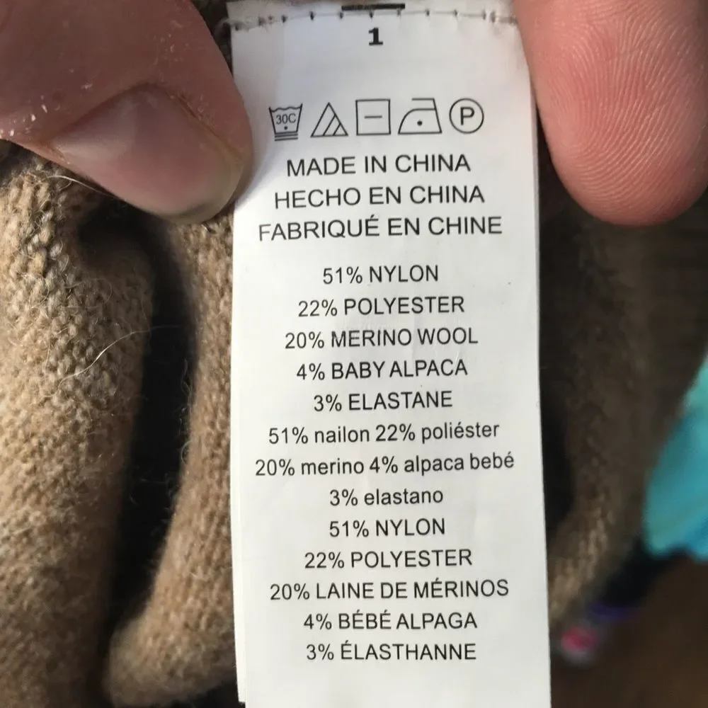 Michael Kors alpaca/merino wool cowl sweater